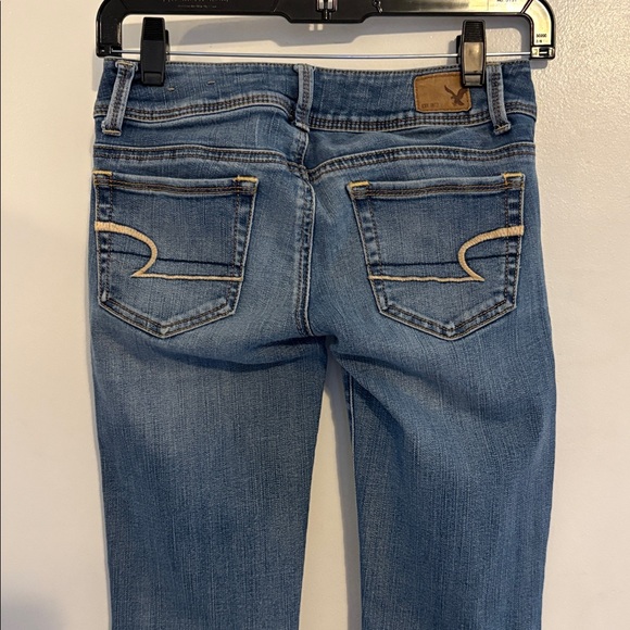 American Eagle Low Rise Kick Boot Jeans 0 - Picture 5 of 10